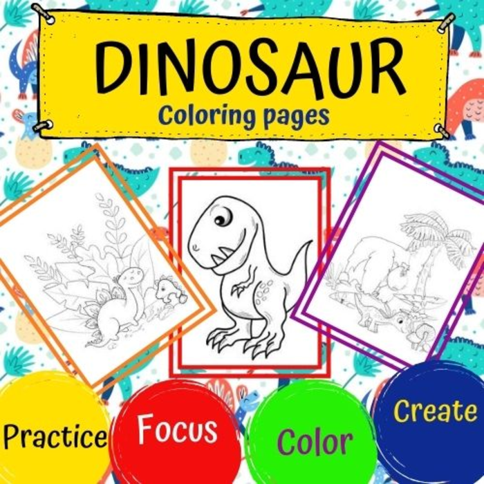 Dinosaurs Coloring Pages