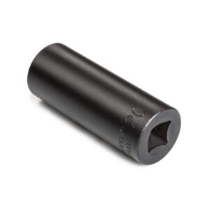 TEKTON 1/2 Inch Drive x 20 mm Deep 6-Point Impact Socket | SID23120