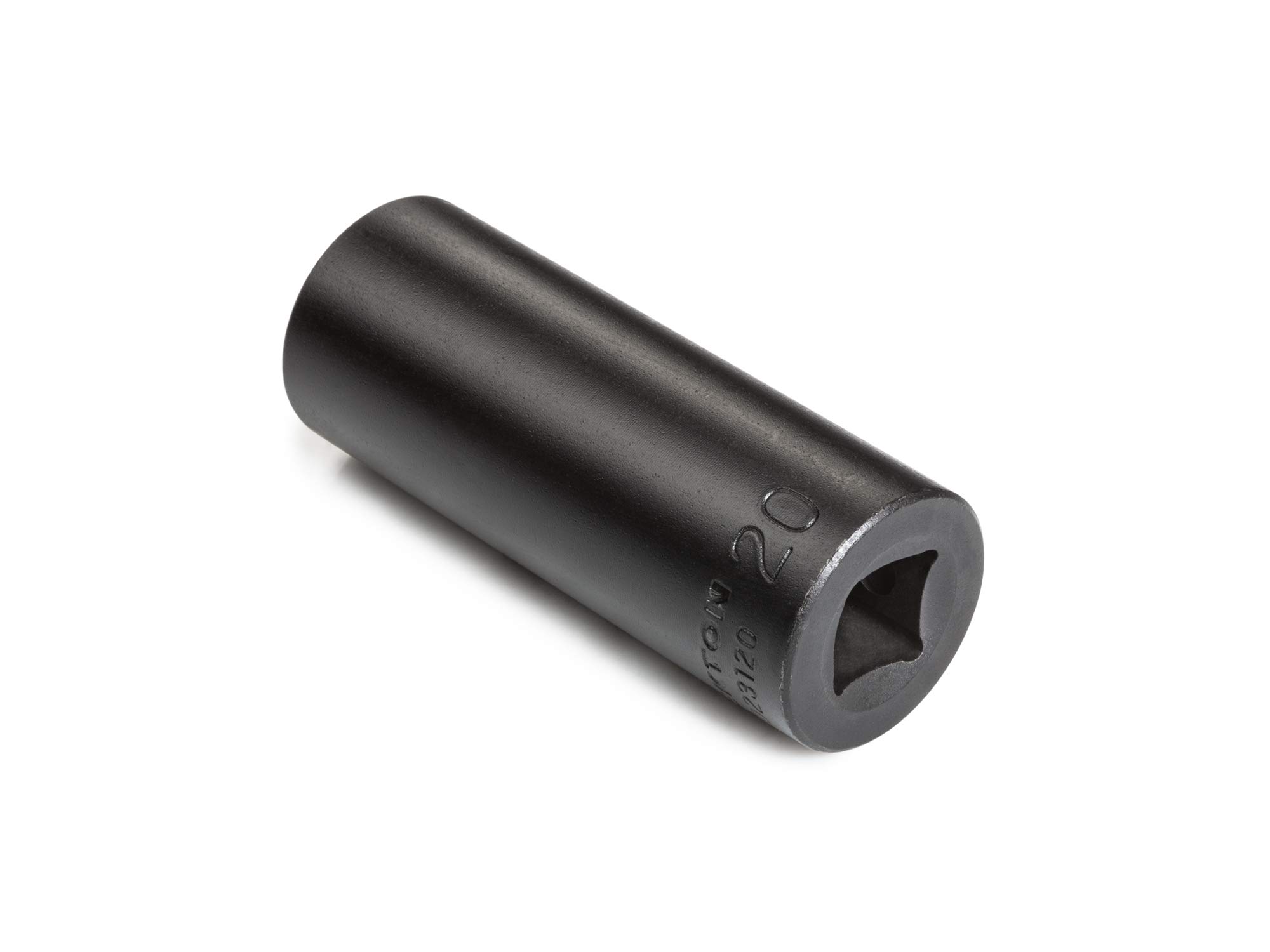 TEKTON 1/2 Inch Drive x 20 mm Deep 6-Point Impact Socket | SID23120