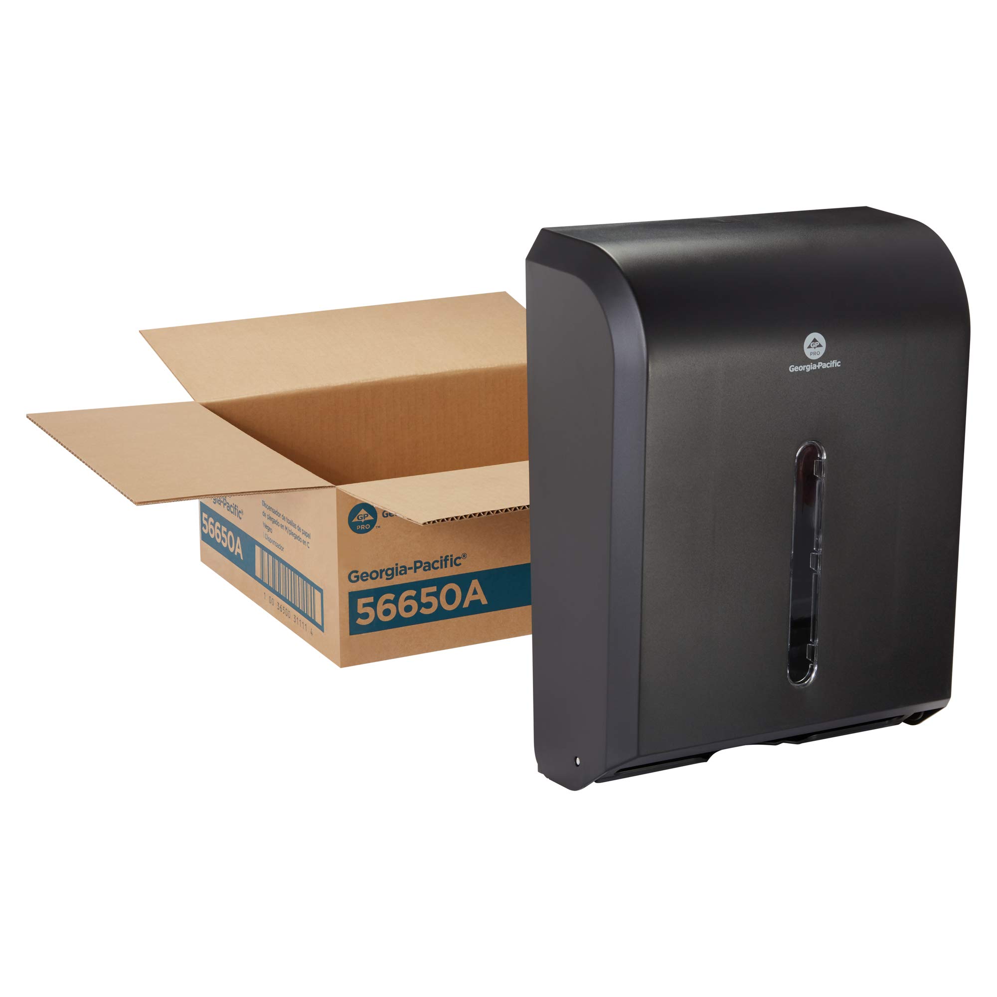 Georgia-Pacific Combi-Fold Paper Towel Dispenser, Black