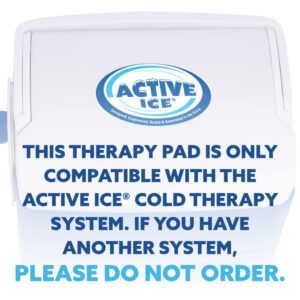 Polar Active Ice® Large Universal Therapy pad 12.5” x 22.5” with Two Detached Belts. Use only with The Polar #AIS Therapy System.