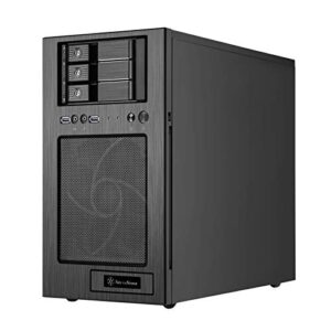 silverstone cs330 advanced tower chassis with three 3.5" sas-12g / sata-6 gbit/s hot-swap bays, sst-cs330b