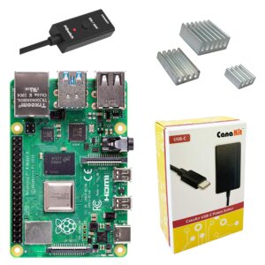 canakit raspberry pi 4 basic kit (8gb ram)