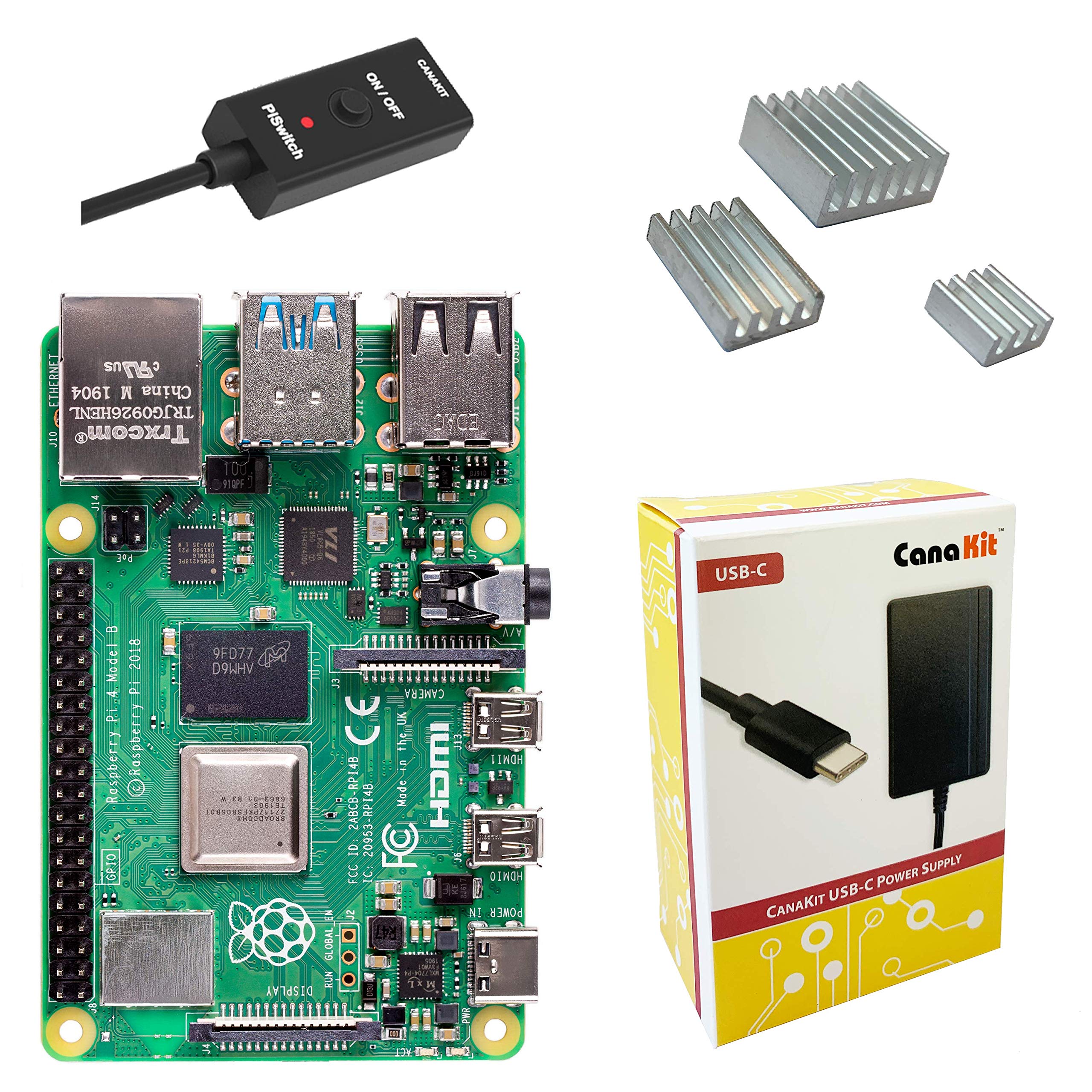 CanaKit Raspberry Pi 4 Basic Kit (8GB RAM)