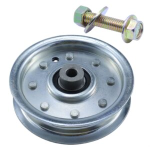 bosflag 756-0627d pulley replaces mtd 756-0627d idler pulley, mtd 756-0627b idler pulley, 756-0365, 956-0365, 756 0627b, 7560627d, 7560627b for cub cadet lt1045, lt1018, lt1046, lt1500, i1046 tractors