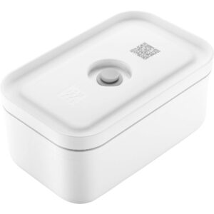 zwilling fresh & save medium lunch box, airtight food storage container, meal prep container, bpa-free, white