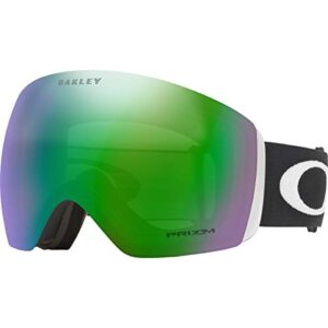 oakley mens flight deck, matte black w/prizm jade iridium , large