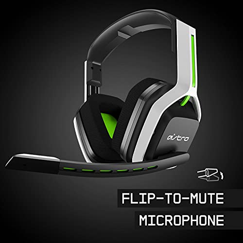 ASTRO Gaming A20 Wireless Headset Gen 2 for Xbox Series X | S, Xbox One, PC & Mac - White /Green