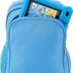 Amazon Exclusive Kids Backpack, Blue (Compatible with Kids Fire 7"-8" Tablet and Kindle Kids Edition)