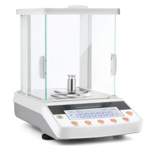 bonvoisin digital analytical balance 0.1mg high precision lab scale ce certificated electronic balance 0.0001g scientific laboratory scale (220g, 0.1mg)