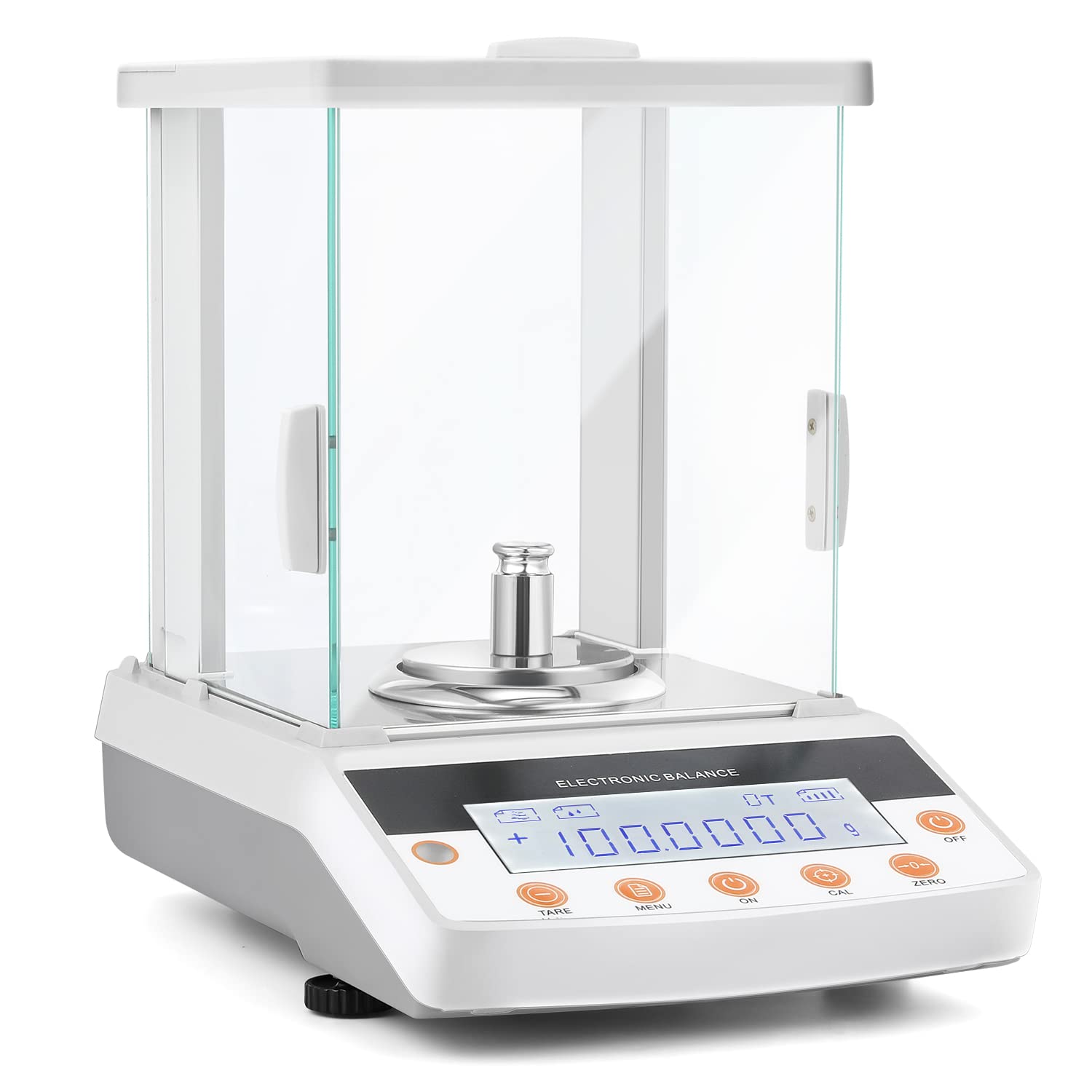 Bonvoisin Digital Analytical Balance 0.1mg High Precision Lab Scale CE Certificated Electronic Balance 0.0001g Scientific Laboratory Scale (220g, 0.1mg)