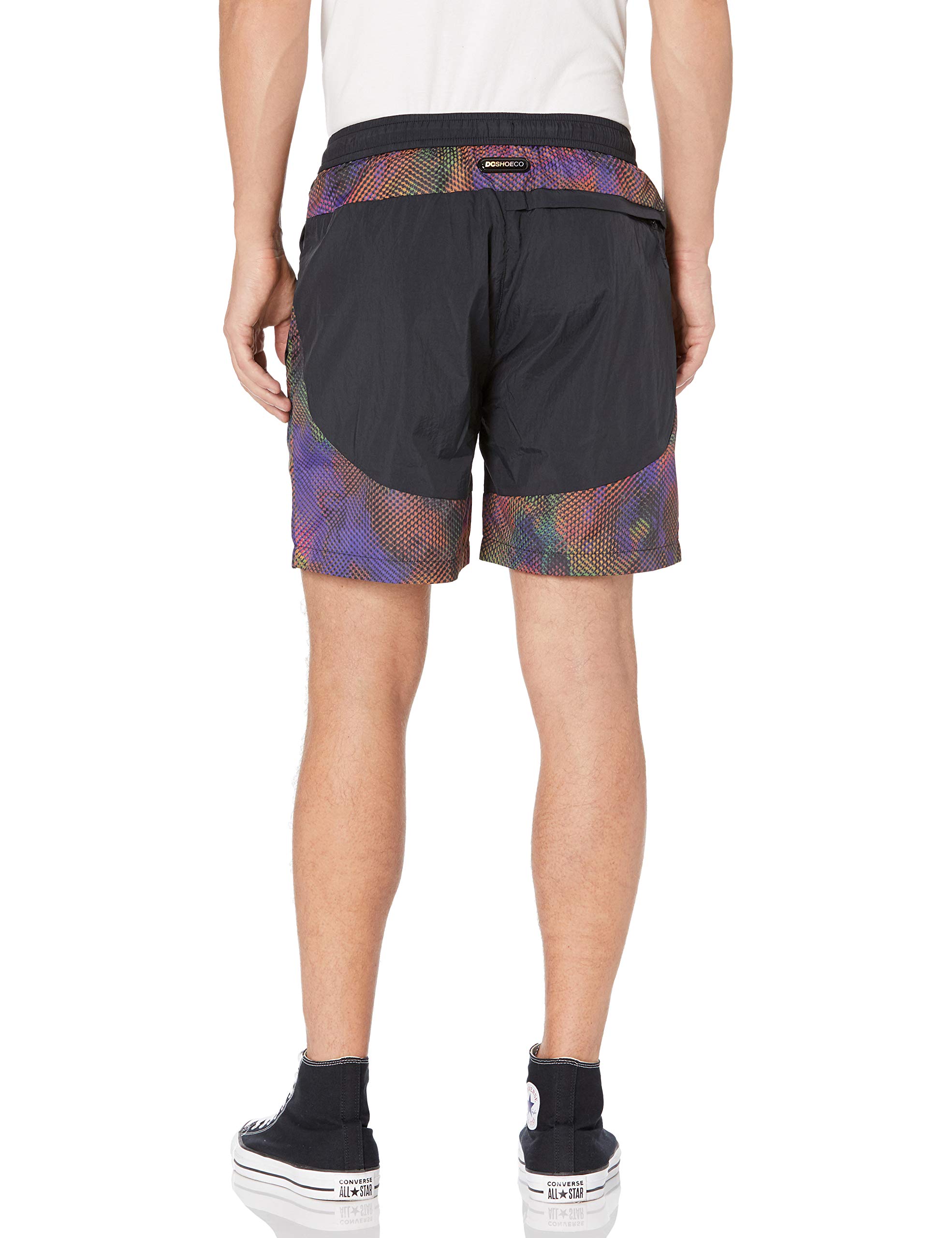 DC Men's Palladium Tech Walk Shorts, Black, M