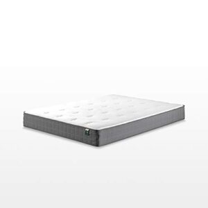 Zinus MSHPTT-08Q Bed Mattress Conventional, Queen, White