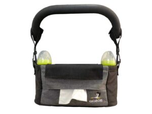 stroller organizer with cup holder, large capacity portable stroller organizer. multifunctional universal stroller organizer-the best gift for a new mother