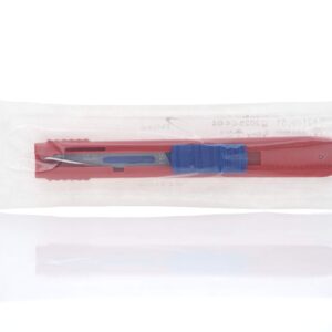 DeRoyal D4511 Safety Scalpel, Size #11, Sterile, Pack of 50