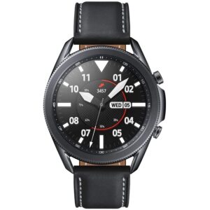 samsung galaxy watch3 2020 smartwatch (bluetooth + wi-fi + gps) international model (black, 45mm)