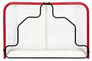 winnwell shooter target hockey goal - metal top shelf training equipment - great goalie target for hockey shooting accuracy
