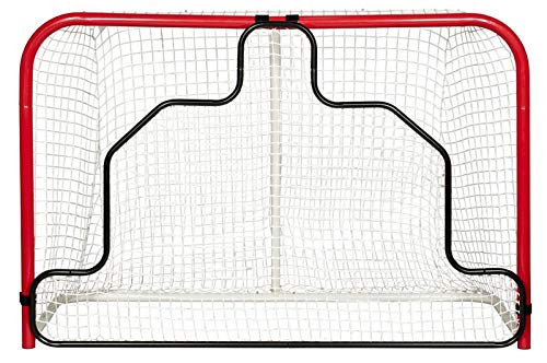 Winnwell Shooter Target Hockey Goal - Metal Top Shelf Training Equipment - Great Goalie Target for Hockey Shooting Accuracy