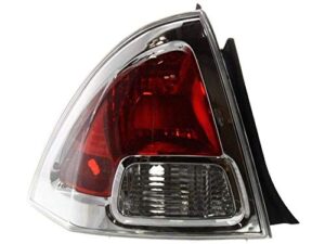 marketplace auto parts left driver side tail light assembly - compatible with 2006-2009 ford fusion
