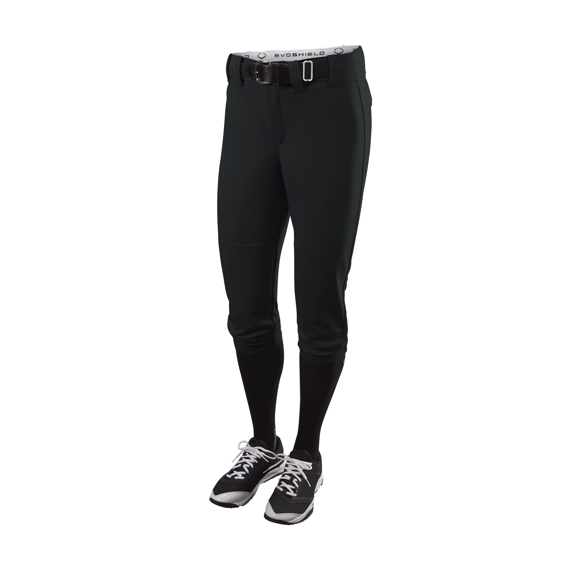 EvoShield Women's Standard Standout Fastpitch High Rise Pant, Black, Small