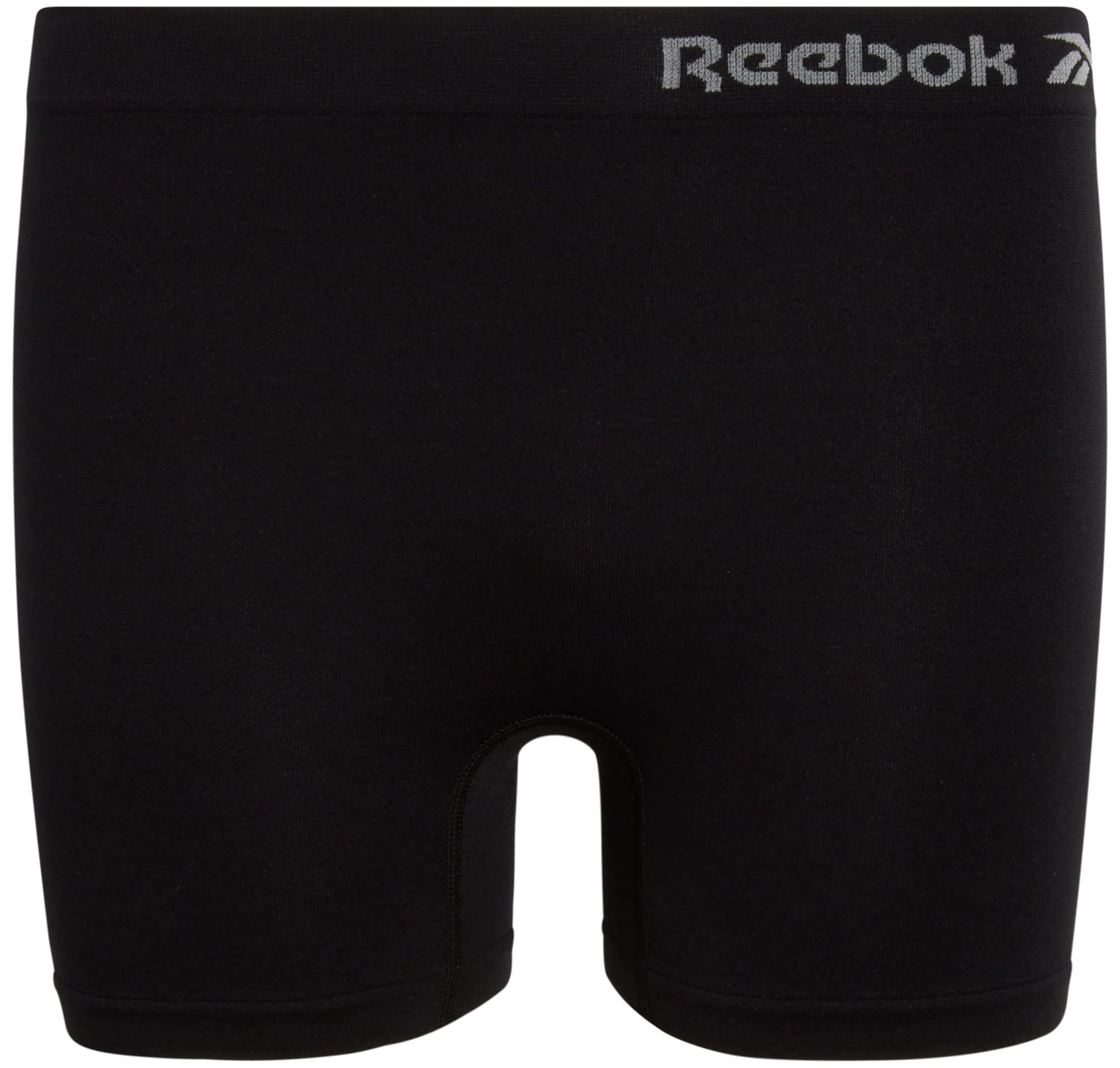 Reebok Girls' Underwear - Seamless Cartwheel Shorties (4 Pack), Size 12-14, BlackGreyCharcoalSpacedye