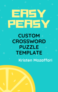 easy peasy custom crossword puzzle template