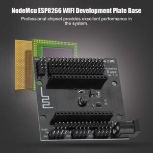 125 NodeMcu Base ESP8266 Testing DIY Board, NodeMcu ESP8266 WiFi Development Plate Base for V3 NodeMcu Lua WiFi Development Board