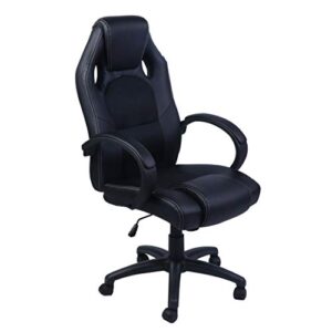 leather office chair gaming chair executive chair computer gaming chair office desk chair ergonomic office chair video game chair racing chair task chair home office chair with lumbar support