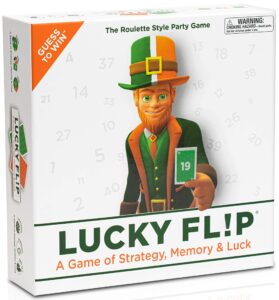 lucky flip - guess the card to win | play it safe or go hard | fun game for adults & family