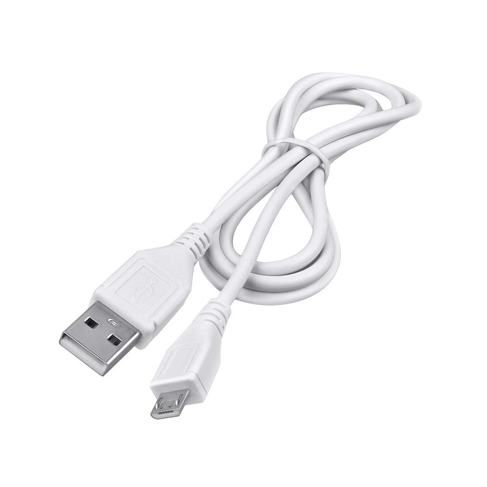 ABLEGRID 5ft White Micro USB Data Cable Cord for Kobo Touch Edition Digital eReader Reader 2011 EREADER WHSMITH,Edition eReader