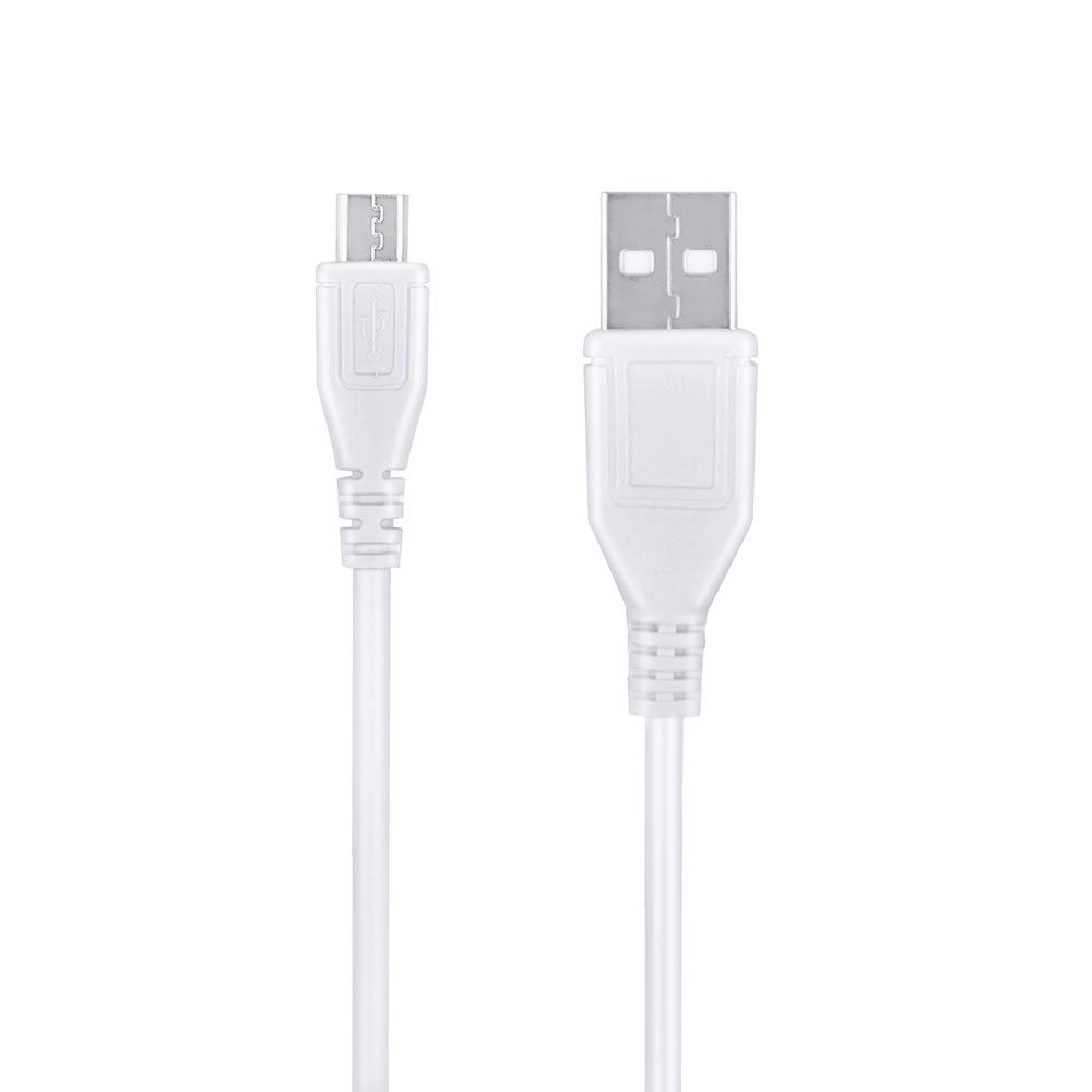 ABLEGRID 5ft White Micro USB Data Cable Cord for Kobo Touch Edition Digital eReader Reader 2011 EREADER WHSMITH,Edition eReader