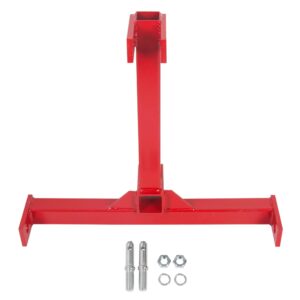 HECASA 3 Point 2 inch Trailer Hitch Receiver Drawbar for Category 1 Tractors