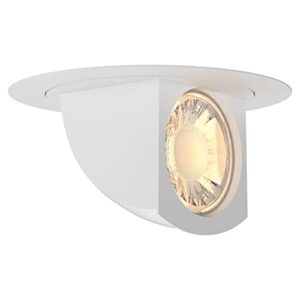 feit electric 5-6 inch adjustable scoop recessed led downlight, selectable colors, dimmable, 75w equivalent, 45 year life, 540 lumen, high cri, ledr56scp/6wyca