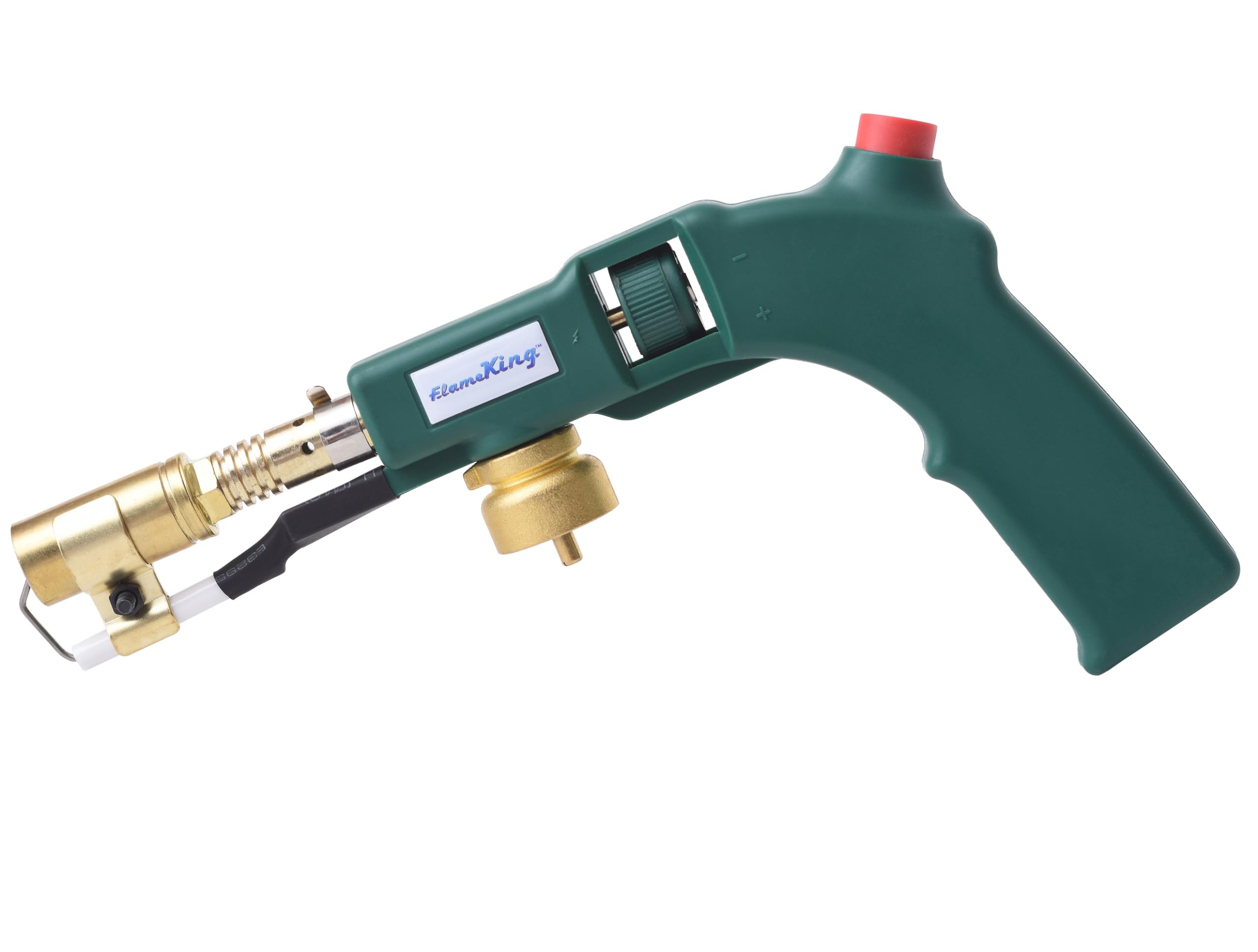 Flame King Propane & Mapp Gas Blow Torch 27,000 BTU w/Self-Igniter for Searing, Soldering and as Fire Starter