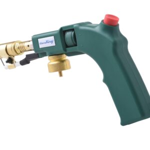 Flame King Propane & Mapp Gas Blow Torch 27,000 BTU w/Self-Igniter for Searing, Soldering and as Fire Starter