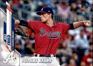 2020 topps #355 max fried atlanta braves nm-mt mlb baseball