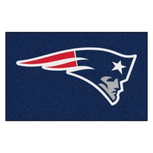 fanmats 28782 new england patriots ulti-mat rug - 5ft. x 8ft. | sports fan area rug, home decor rug and tailgating mat - patriots primary logo