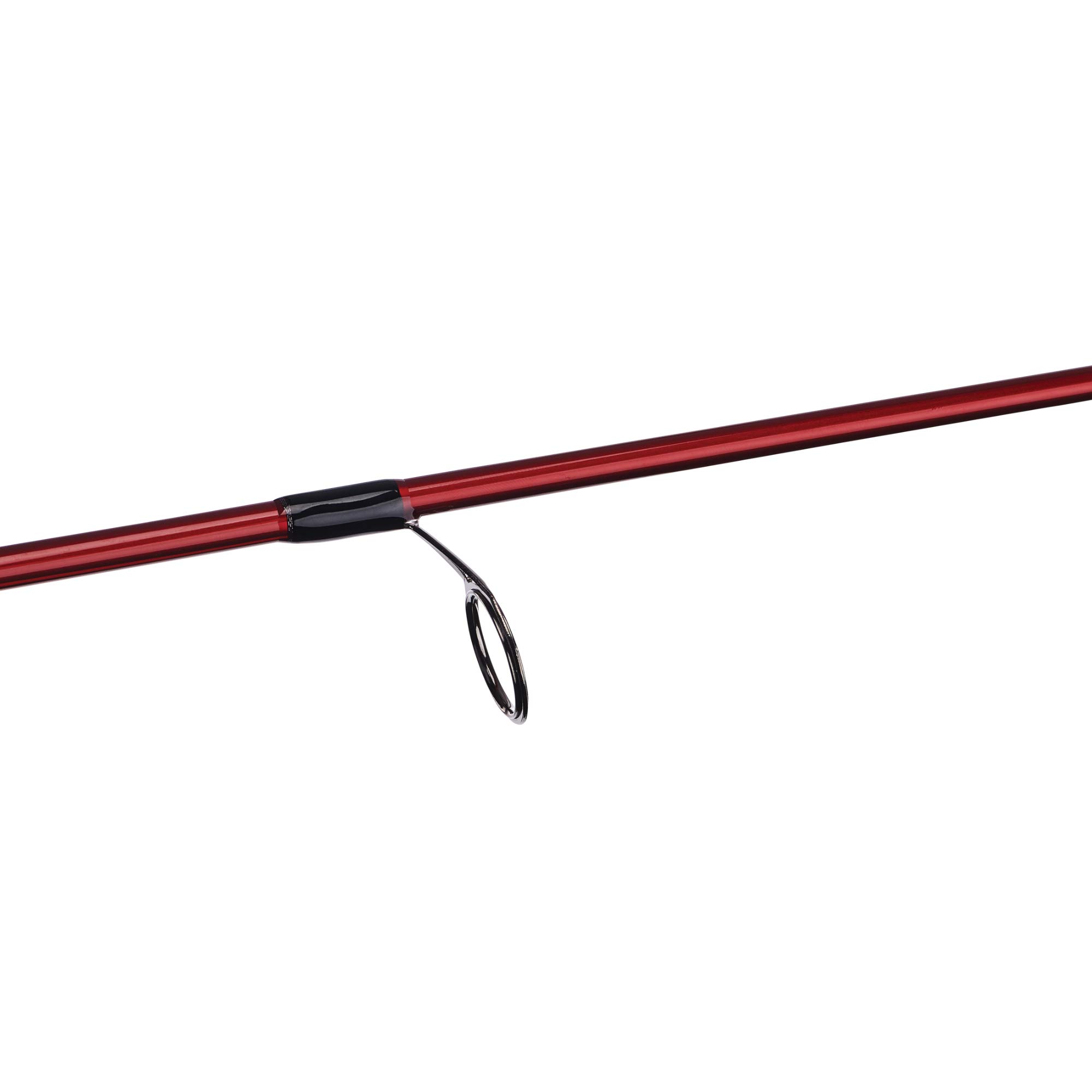 Berkley 6’6” Cherrywood HD Spinning Rod, One Piece Spinning Rod, 4-12lb Line Rating, Medium Light Rod Power, Fast Action, 1/8-5/8 oz. Lure Rating,Red