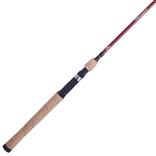 Berkley 7’ Cherrywood HD Casting Rod, One Piece Spinning Rod, 10-20lb Line Rating, Medium Heavy Rod Power, Fast Action, 1/4-1 oz. Lure Rating, Red