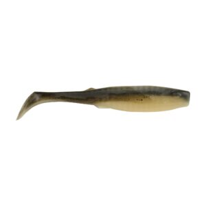 berkley gulp! alive! paddleshad fishing soft bait, arkansas/glow, 3in - half pint 4x7