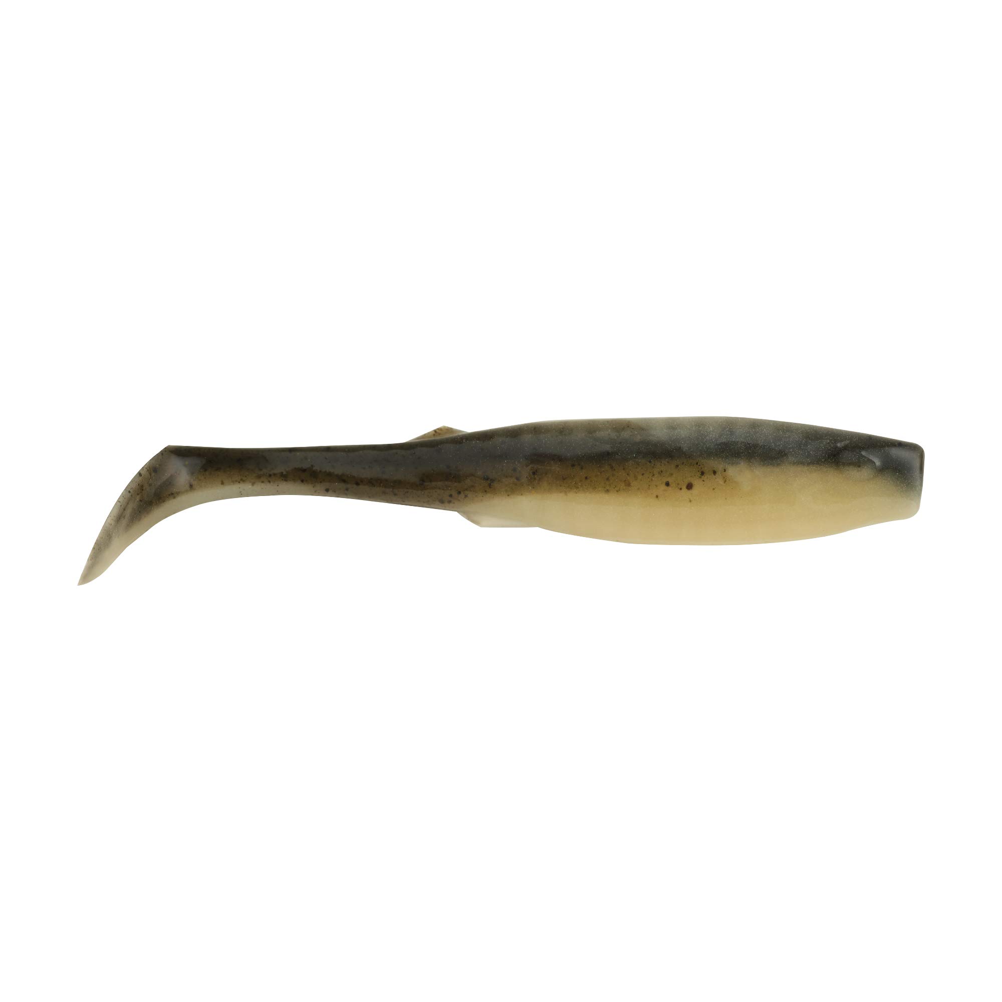 Berkley Gulp! Alive! Paddleshad Fishing Soft Bait, Arkansas/Glow, 3in - Half Pint 4x7