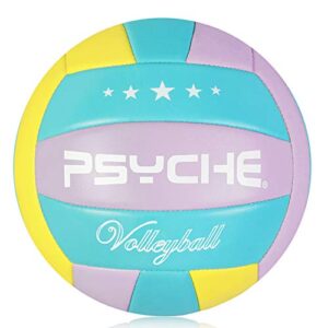 wisdom leaves volleyball official size 5,soft volleyball for indoor outdoor beach park games play