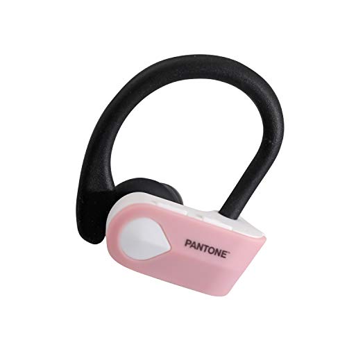 Pantone Bluetooth 5.0 True Wireless Stereo Earhooks, Sweet Lilac (14-2808), Pink (PN5084)