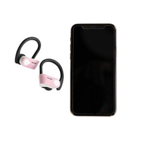 Pantone Bluetooth 5.0 True Wireless Stereo Earhooks, Sweet Lilac (14-2808), Pink (PN5084)