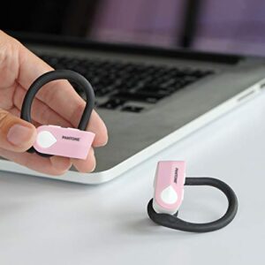 Pantone Bluetooth 5.0 True Wireless Stereo Earhooks, Sweet Lilac (14-2808), Pink (PN5084)