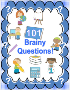 101 brainy questions research
