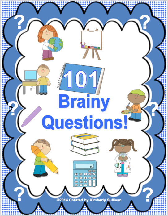 101 BRAINY QUESTIONS RESEARCH