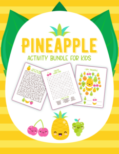 pineapple activity bundle for kids