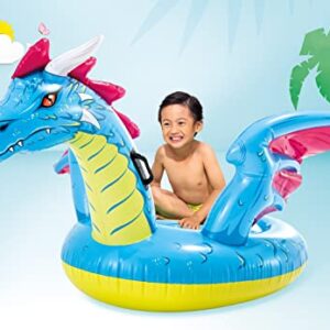 Intex Dragon Ride-On, 79in x 75in, for Ages 3+