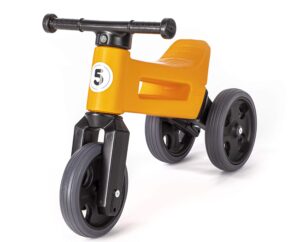 free wheelin rider balance bike (orange)
